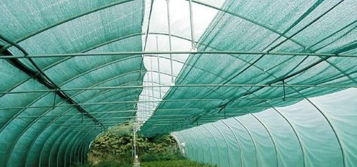 Sonnenschutznetz Sichtschutznetz Gewächshaus 3m² 60% Schattiernetz in 3m Br Meterware Schattierungsgewebe